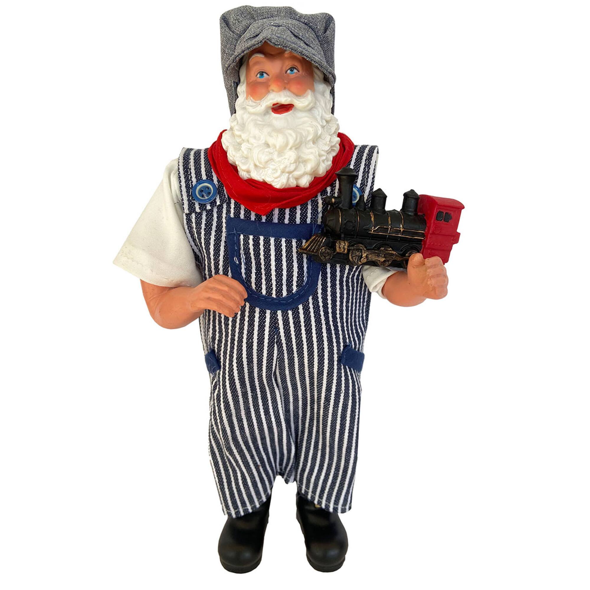 Santa's Workshop 12" Conductor Claus